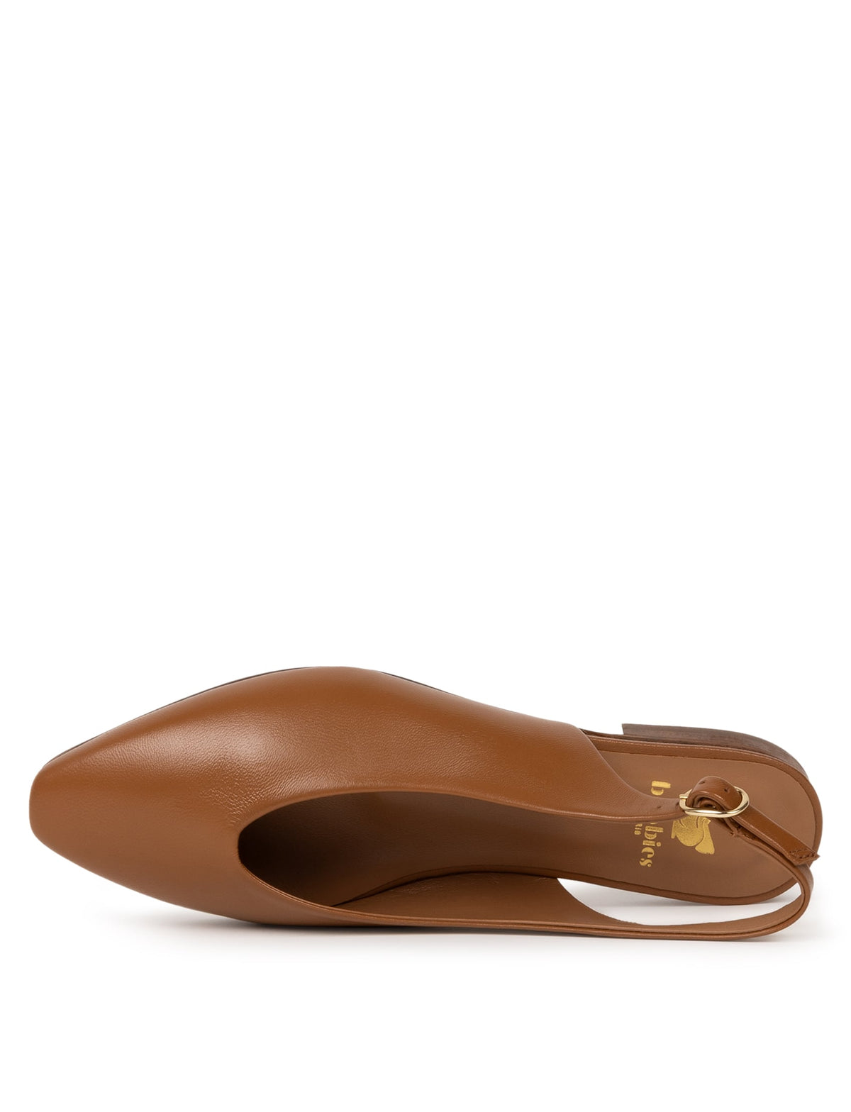 Bobbies Anouk Camel slingback flats — view 7