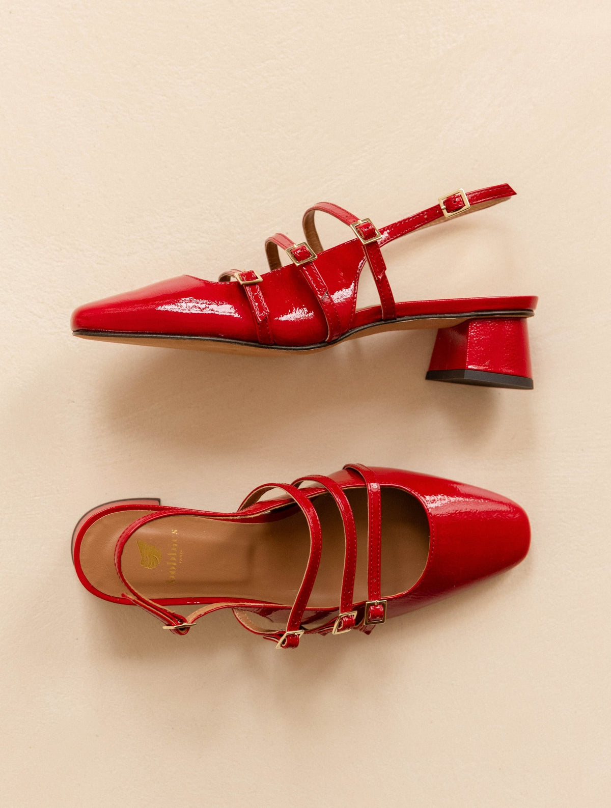 Bobbies Skye Flamenco slingback Mary Janes — view 3