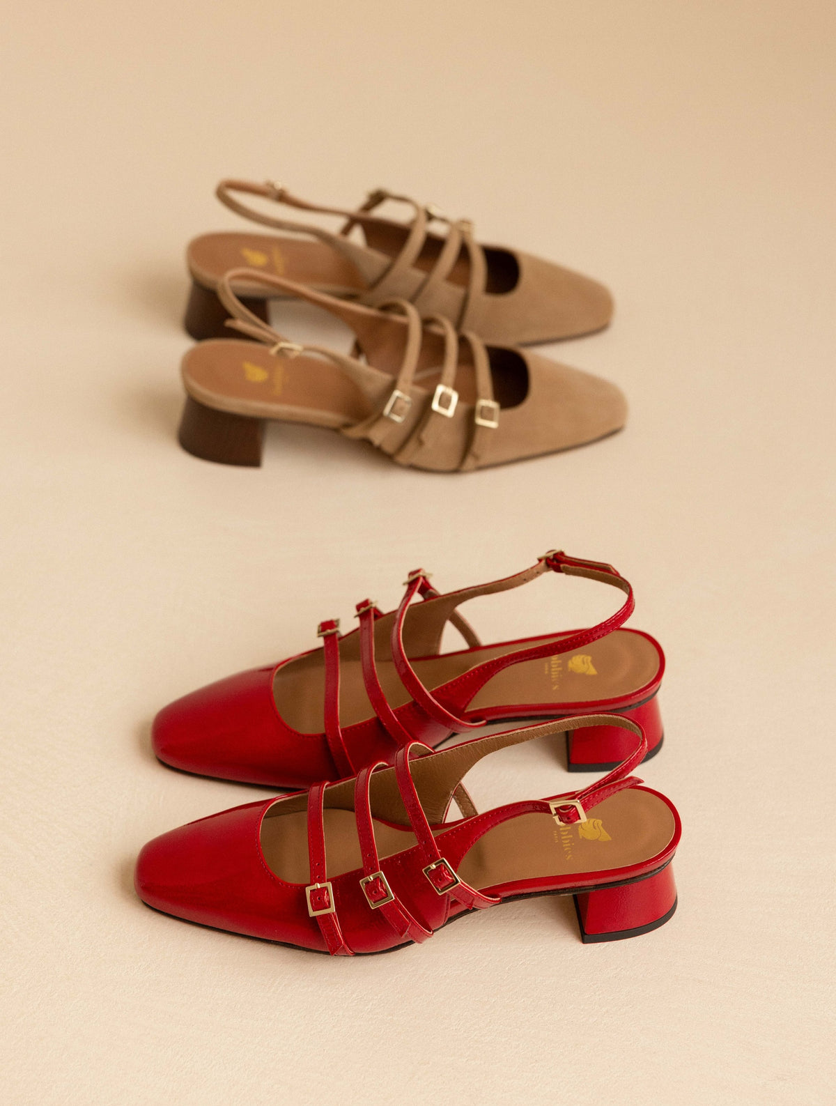Bobbies Skye Flamenco slingback Mary Janes — view 6