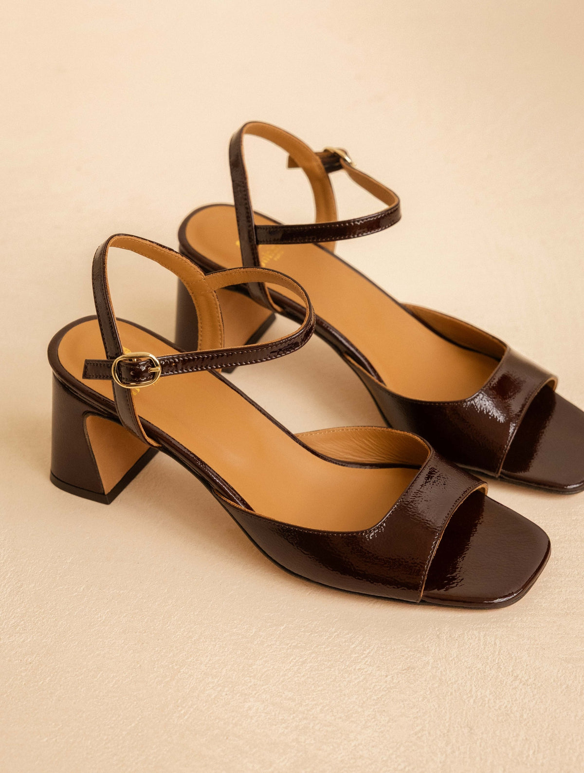 Bobbies Vahina Ganache heeled sandals — view 3